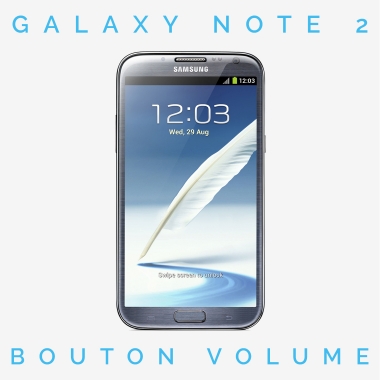 Réparation bouton volume Galaxy Note 2 (GT-N7100)