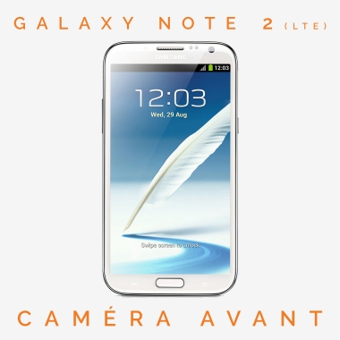 Réparation caméra avant Galaxy Note 2 LTE (GT-N7105)