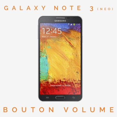Réparation bouton volume Galaxy Note 3 Neo (SM-N7505)