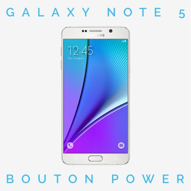 Réparation bouton power Galaxy Note 5 (SM-N920)