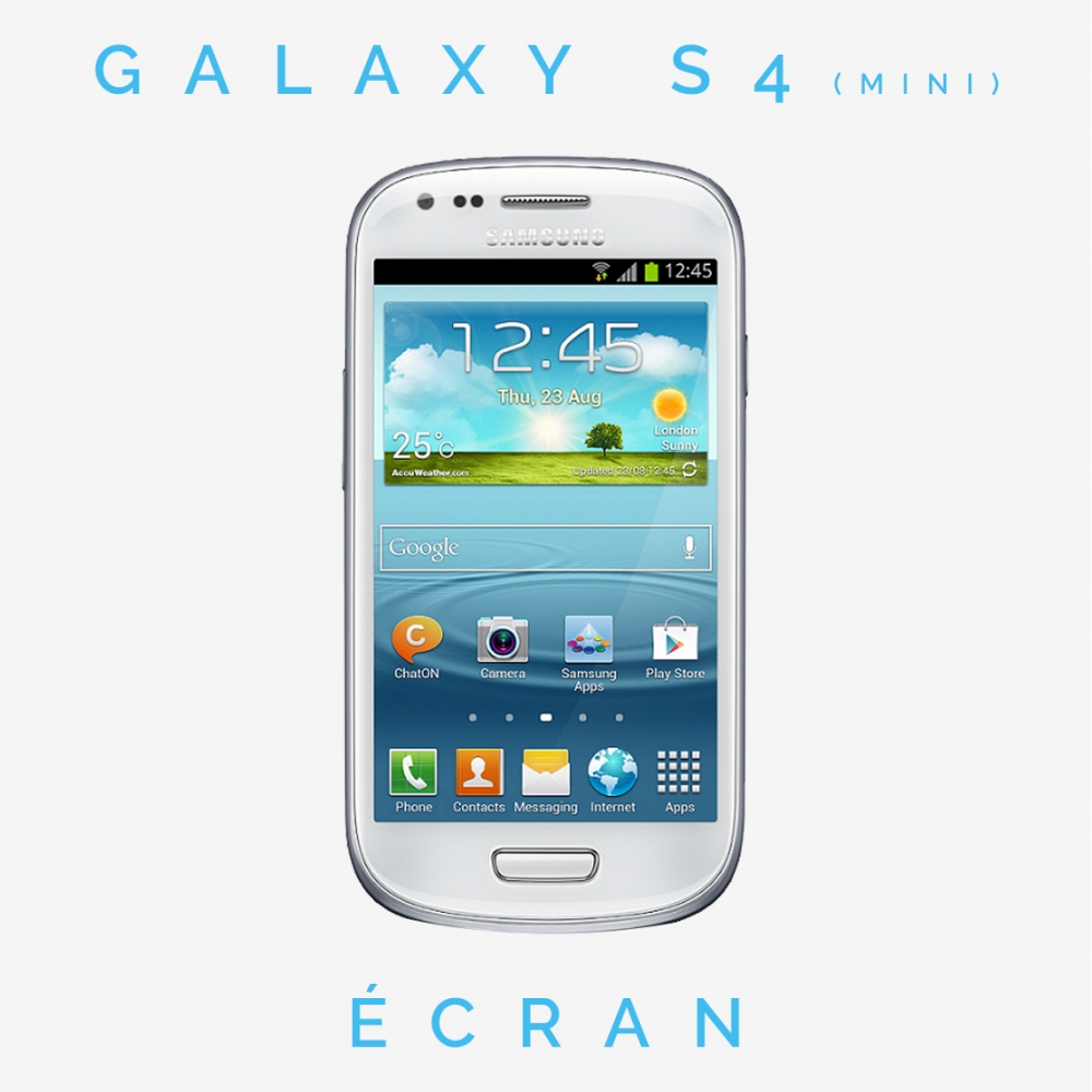 Réparation écran Galaxy S4 mini (GT-i9192)