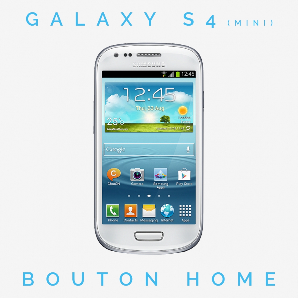 Réparation Bouton Home/Touch iD Galaxy S4 mini (GT-i9192)