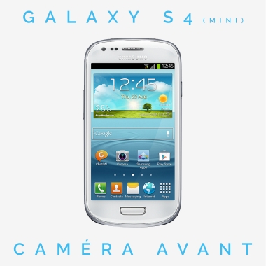 Réparation caméra avant Galaxy S4 mini (GT-i9192)