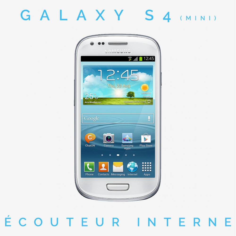 Réparation Écouteur interne Galaxy S4 mini (GT-i9192)