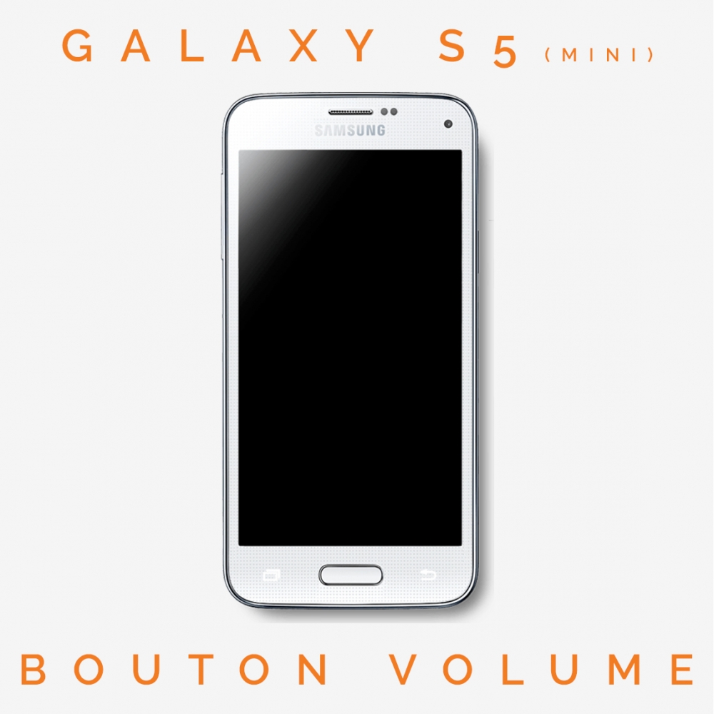 Réparation bouton volume Galaxy S5 mini (SM-G800)
