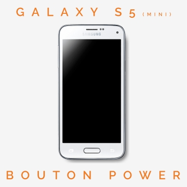 Réparation bouton power Galaxy S5 mini (SM-G800)