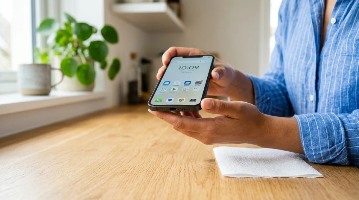 Solutions quand un téléphone est tombé dans l'eau
